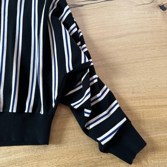 3.1 Phillip Lim
Ruffle-Trimmed Intarsia-Knit Striped Sweater - M - Picture 11 of 14